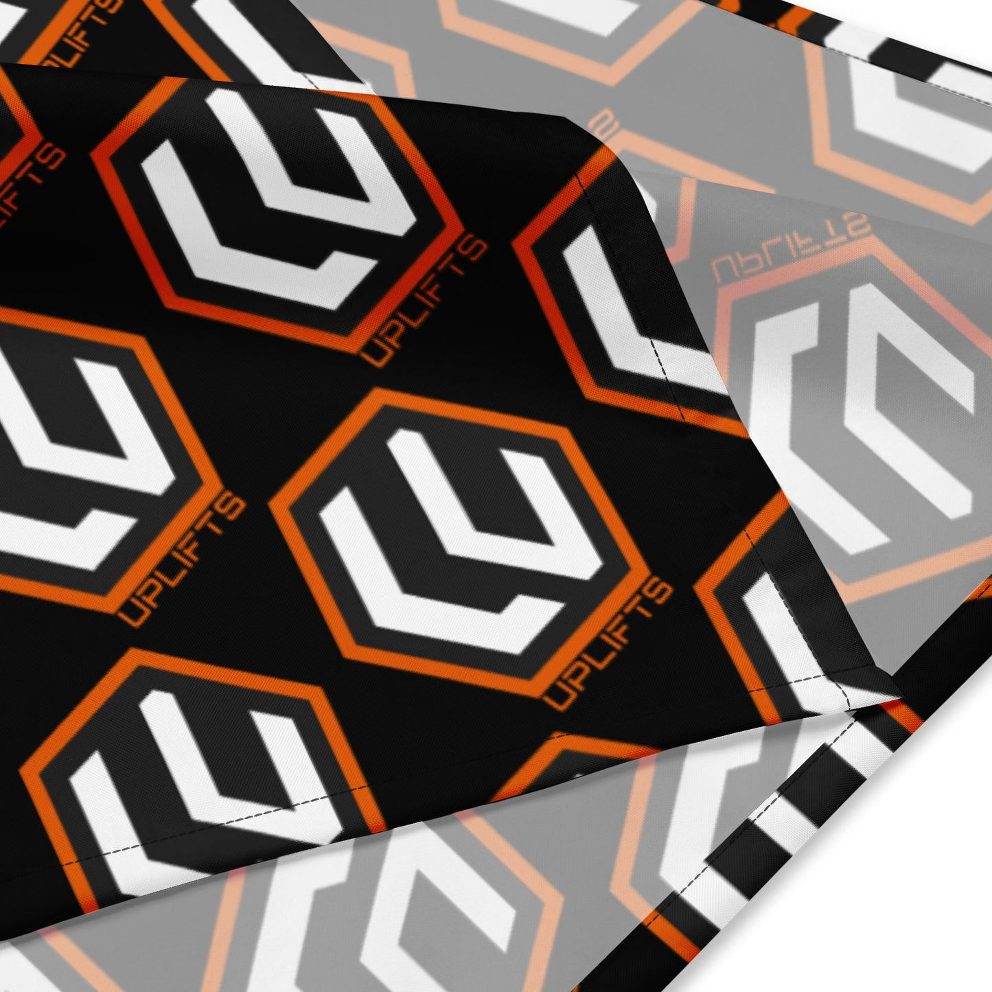 Orange LU Logo Bandana