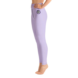 Purple Camo LU Yoga Leggings
