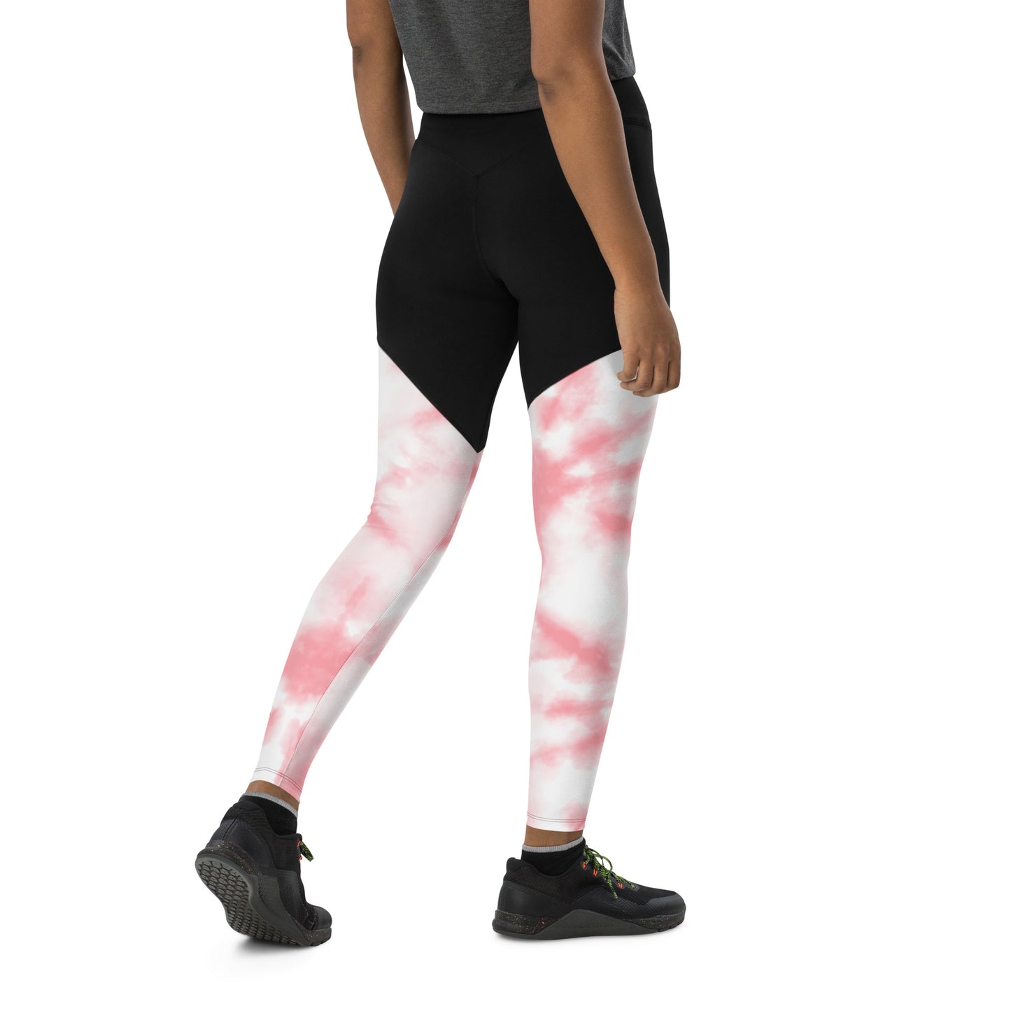 Blush LU Logo Sports Tights