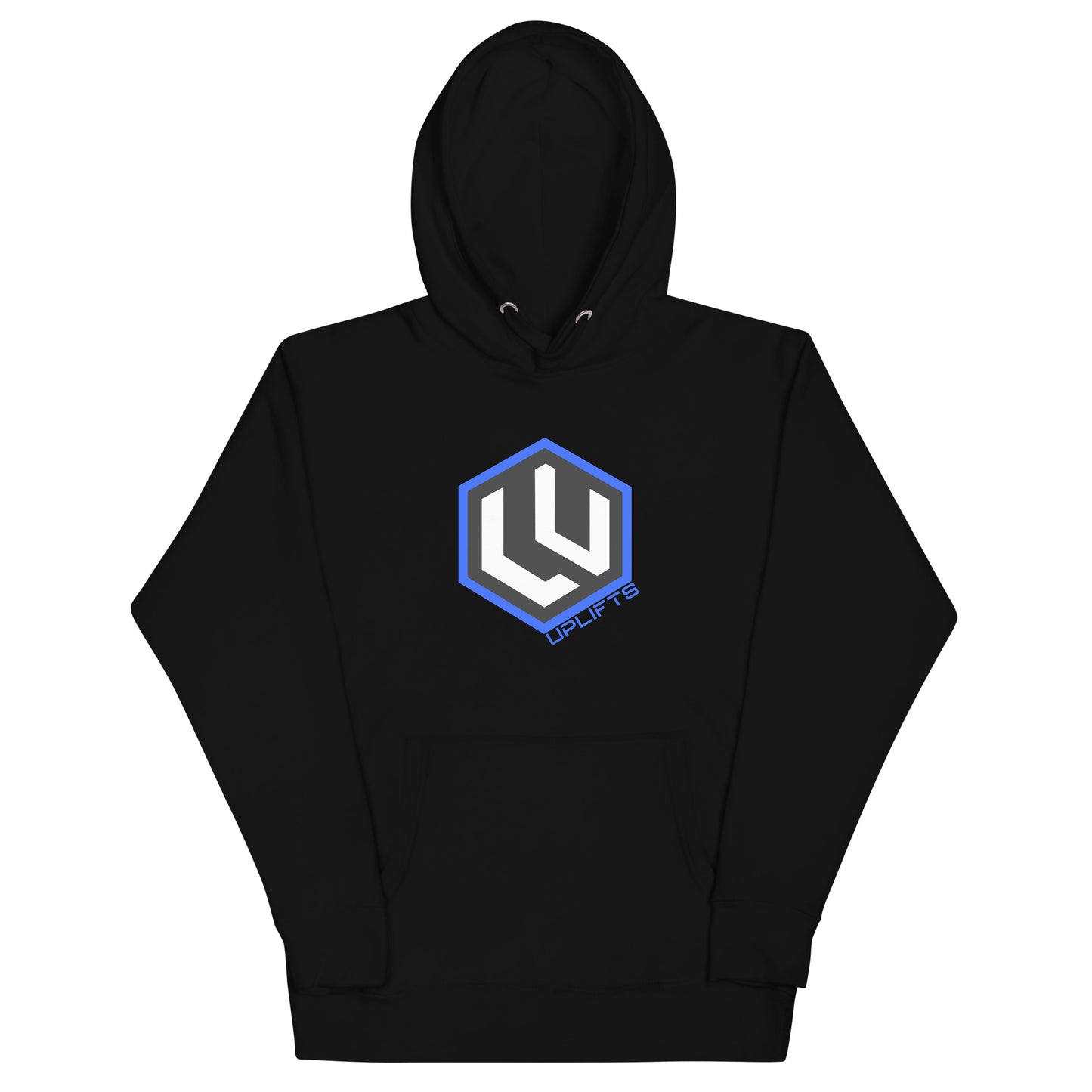 Blue LU Logo Hoodie
