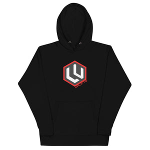 Red LU Logo Unisex Hoodie