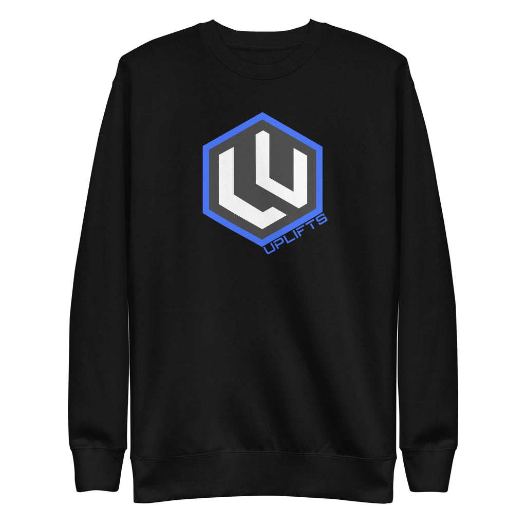 Blue LU Logo Premium Sweatshirt