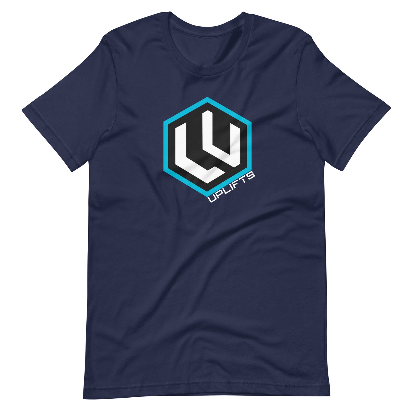 Navy/Ice LU Logo Tee