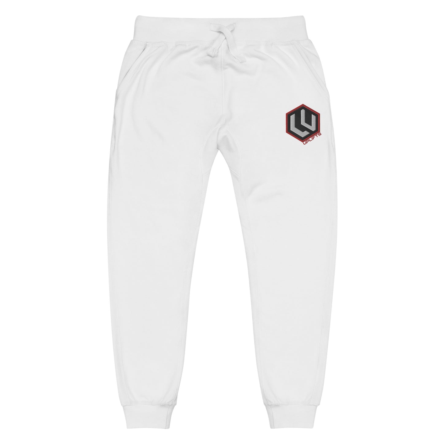 RED LU LOGO FLEECE SWEATPANTS