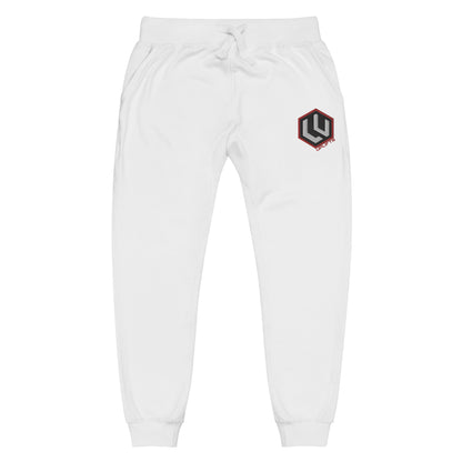 RED LU LOGO FLEECE SWEATPANTS