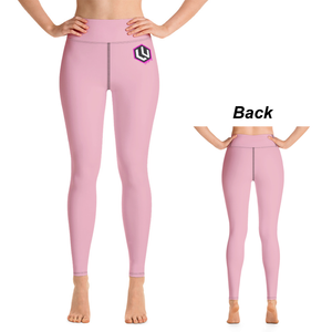 Pink LU Yoga Leggings
