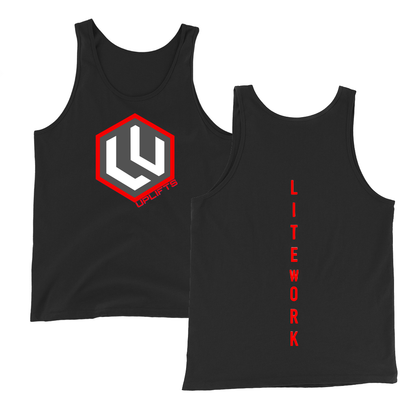 Red LU Logo Tank Top