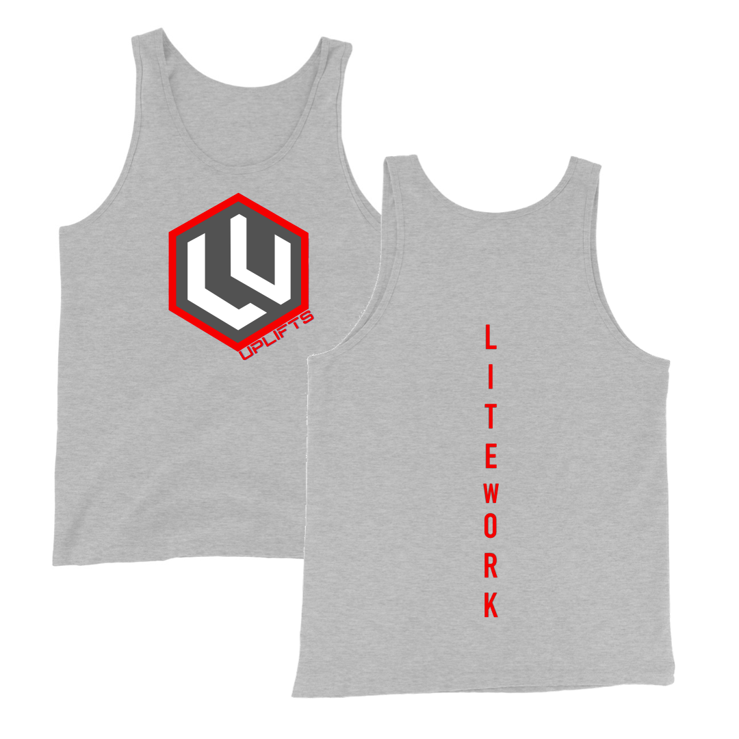 Red LU Logo Tank Top