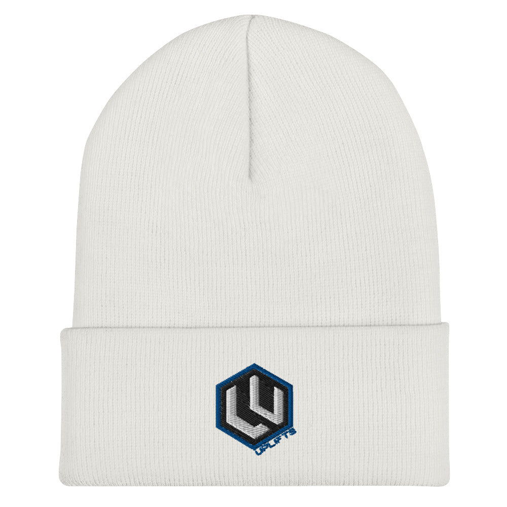 Blue LU Logo Cuffed Beanie