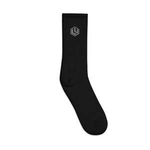 Stealth LU Logo Embroidered socks
