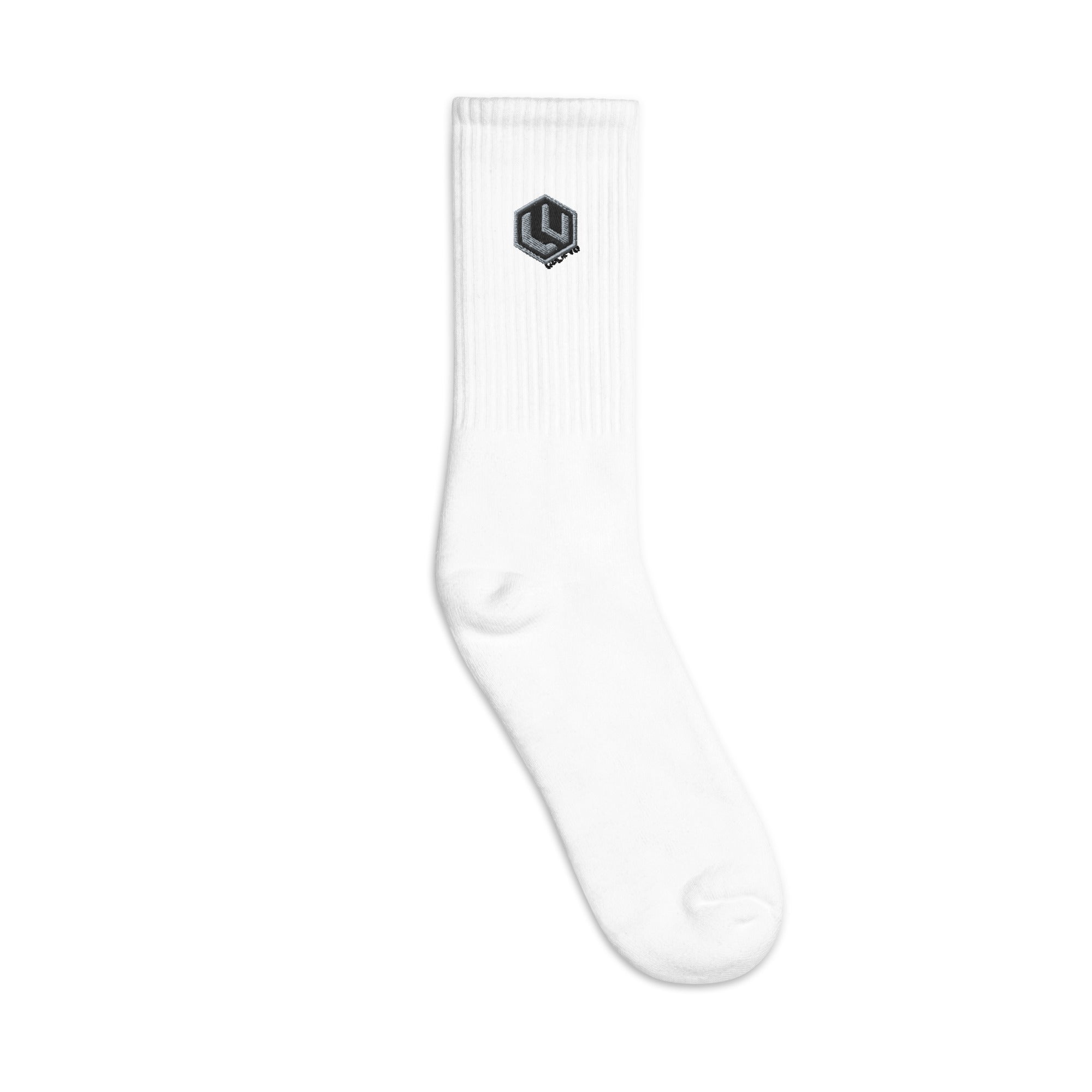 Stealth LU Logo Embroidered socks