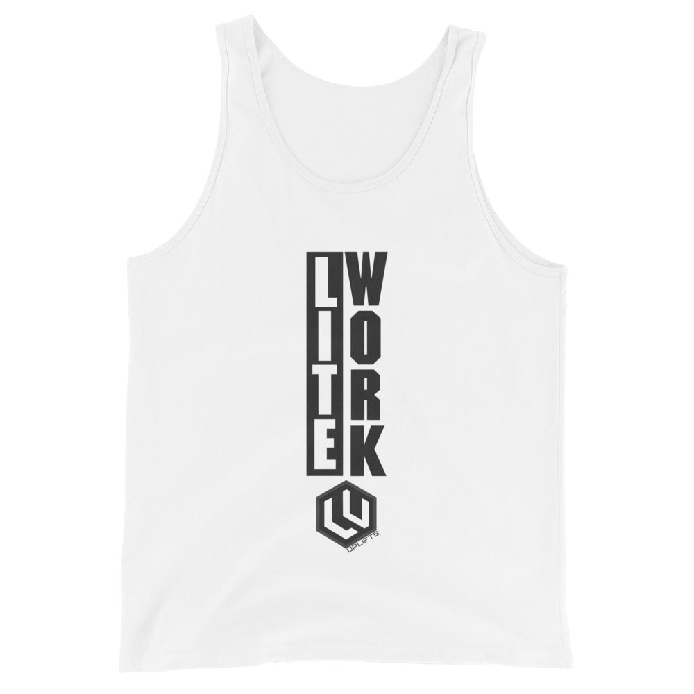 LITE WORK White Tank Top