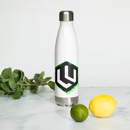 Stainless Steel LU Water Bottle Green Splatter