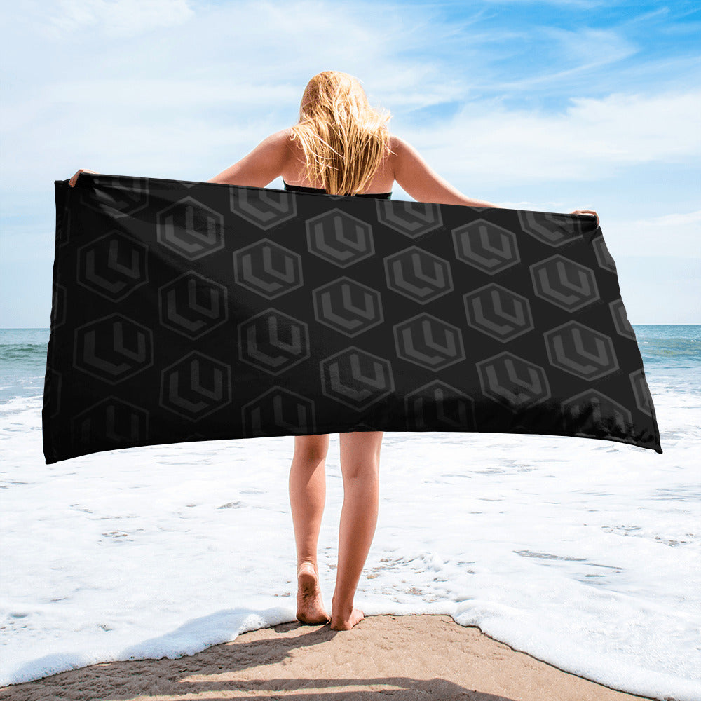 Stealth LU Logo Beach Towel