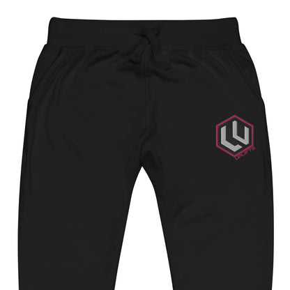 Pink LU Breast Cancer Awareness fleece sweatpants