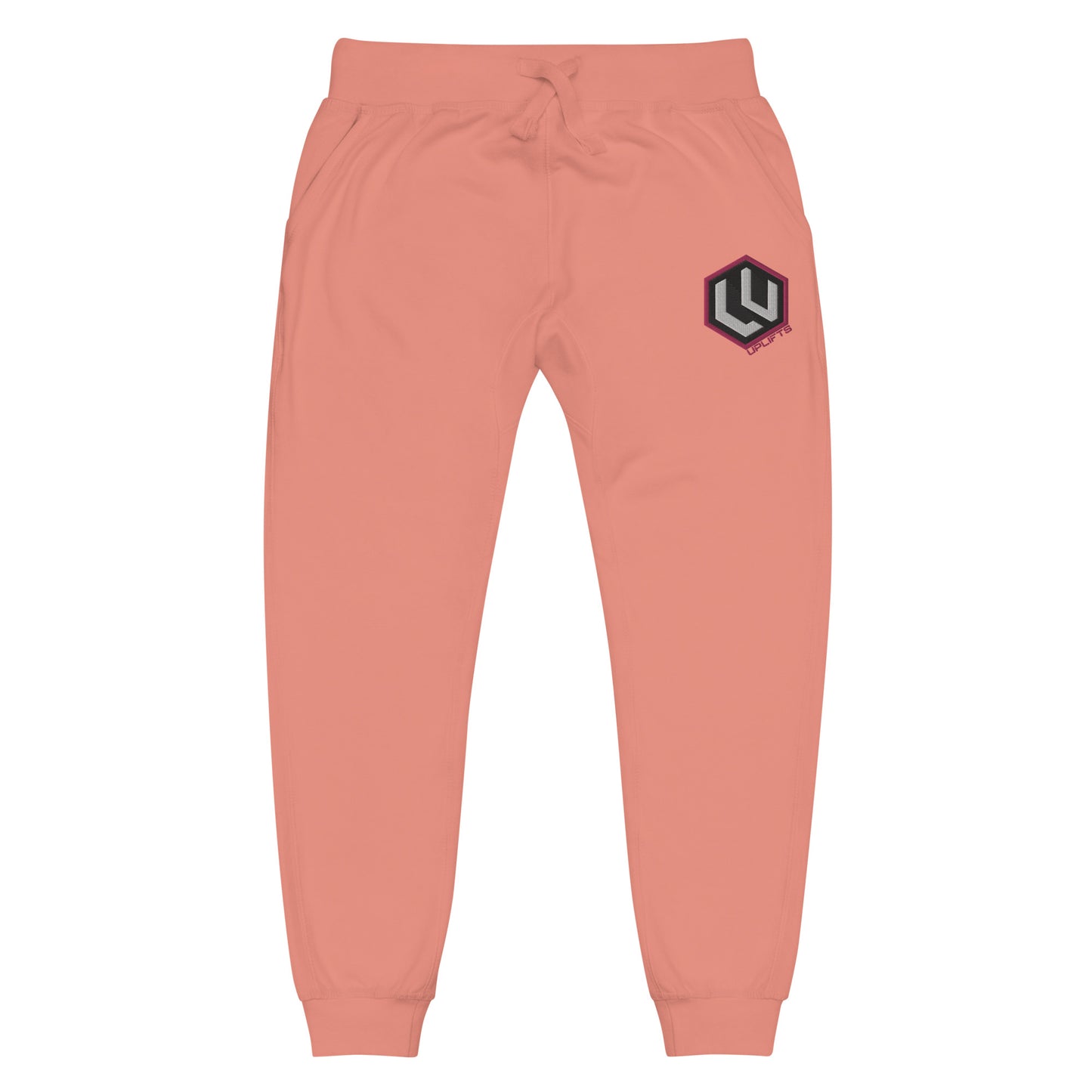 Pink LU Breast Cancer Awareness fleece sweatpants