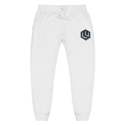 Blue LU Logo fleece sweatpants