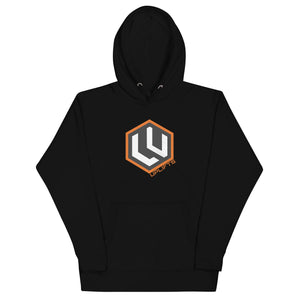 Orange LU Logo Hoodie