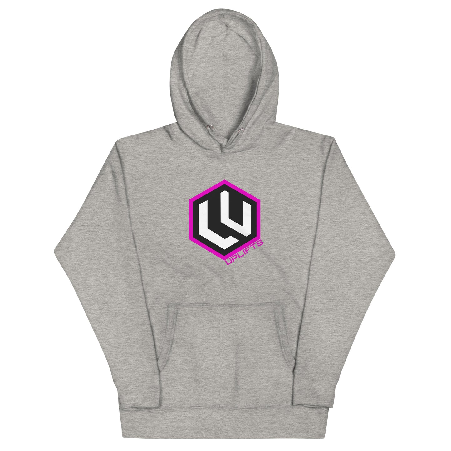 Pink LU Logo Hoodie