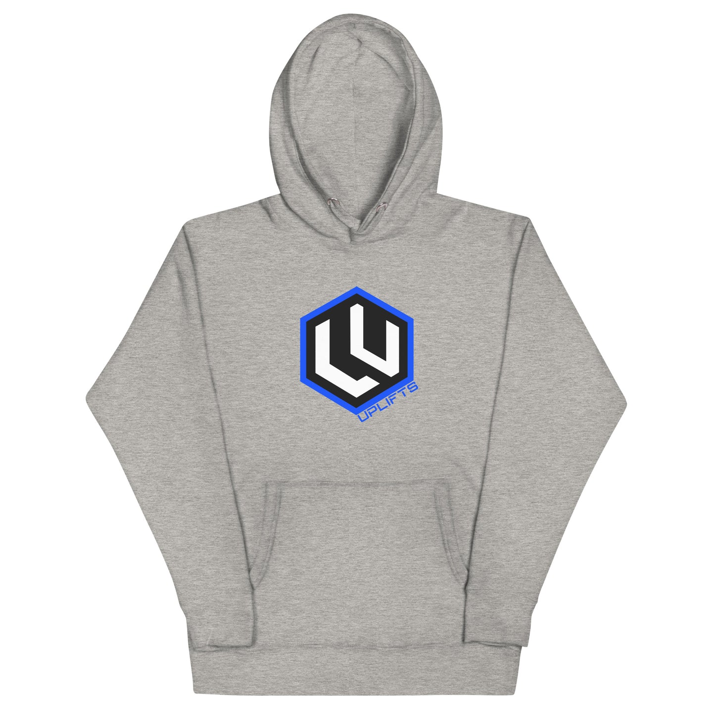 Blue LU Logo Hoodie