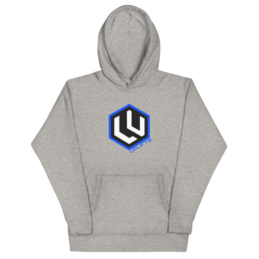 Blue LU Logo Hoodie