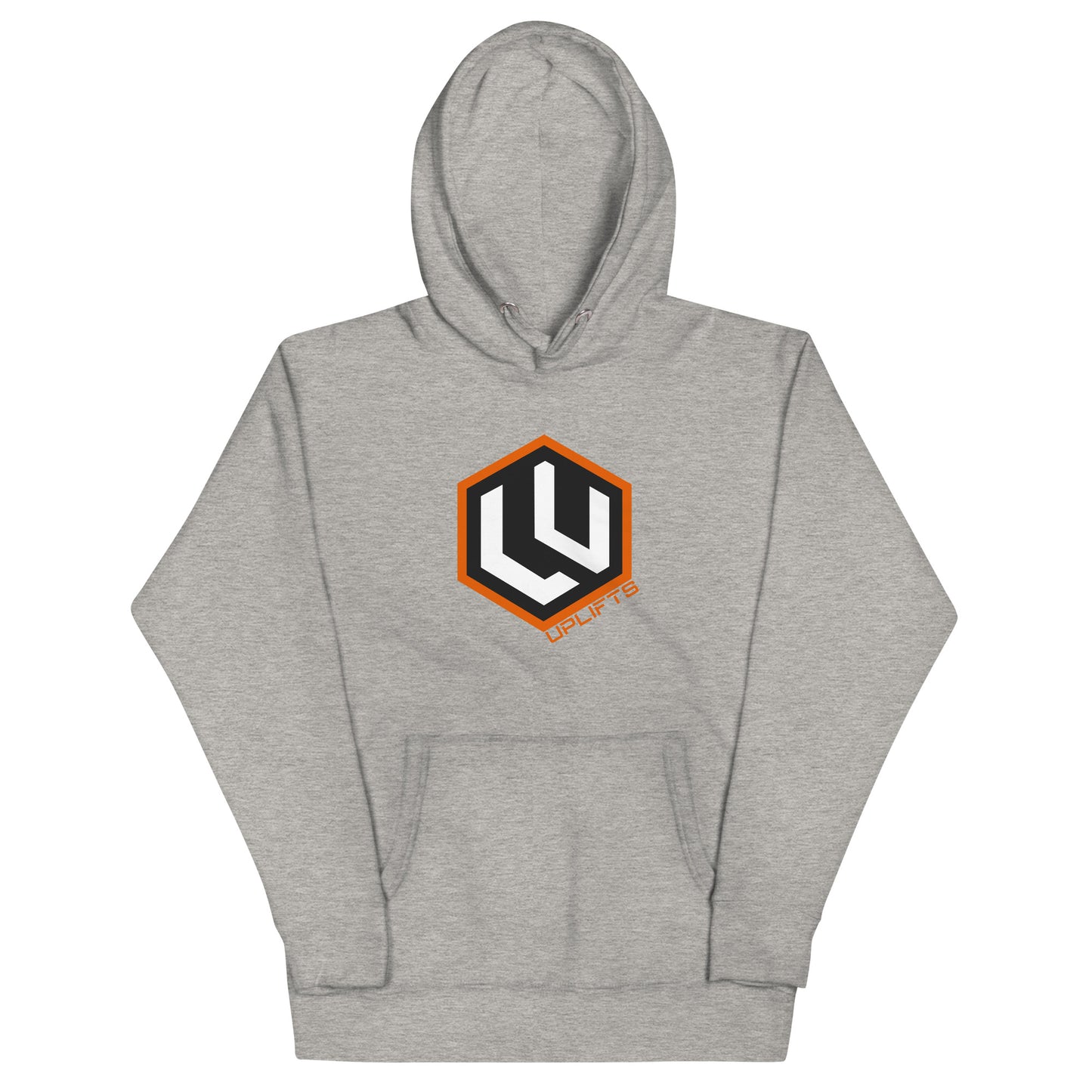 Orange LU Logo Hoodie