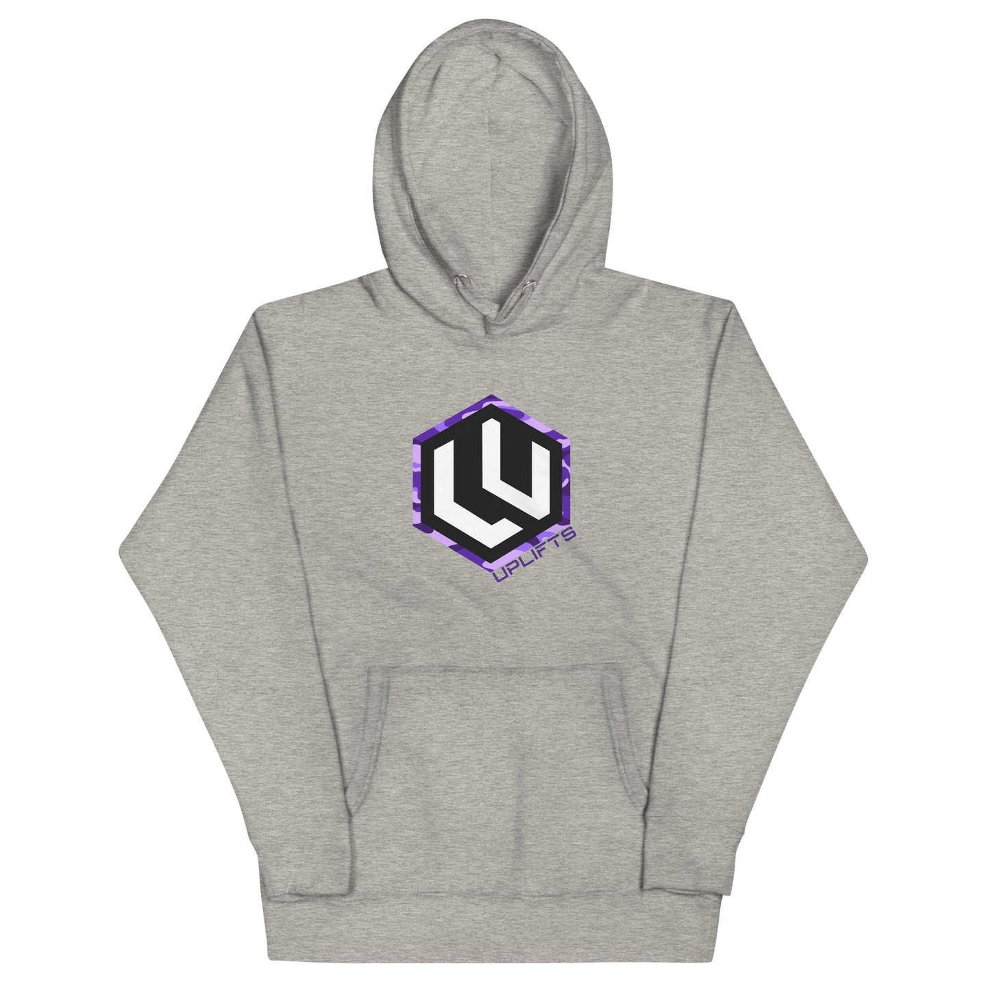 Purple Camo LU Logo Hoodie