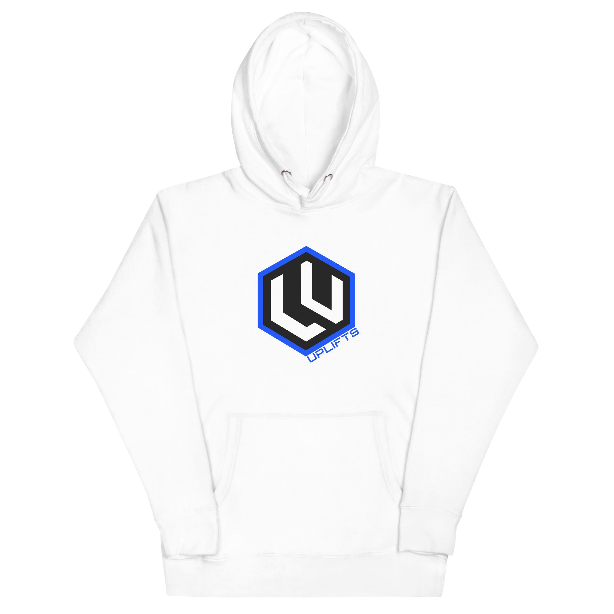 Blue LU Logo Hoodie