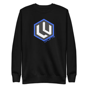 Blue LU Logo Premium Sweatshirt