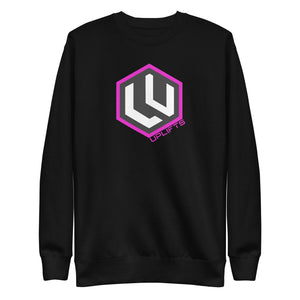 Pink LU Logo Premium Sweatshirt
