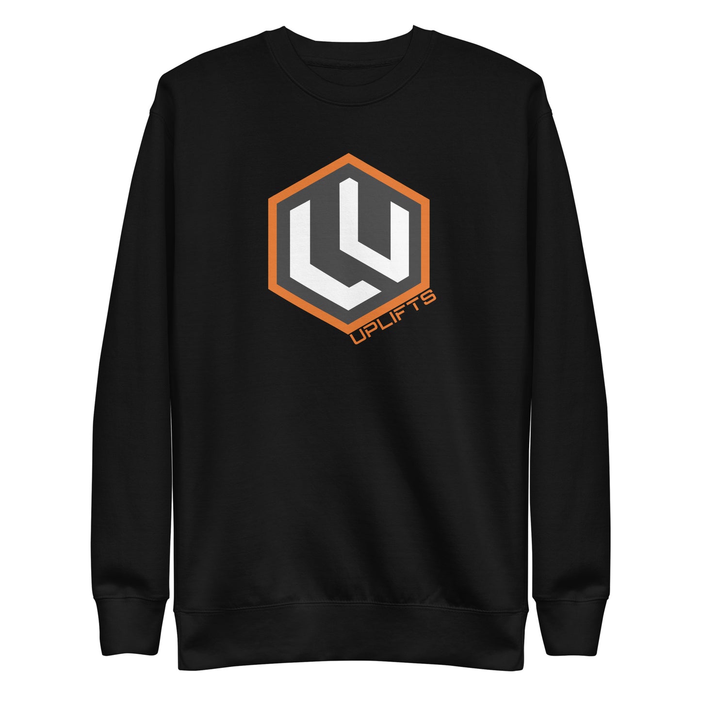 Orange LU Logo Premium Sweatshirt