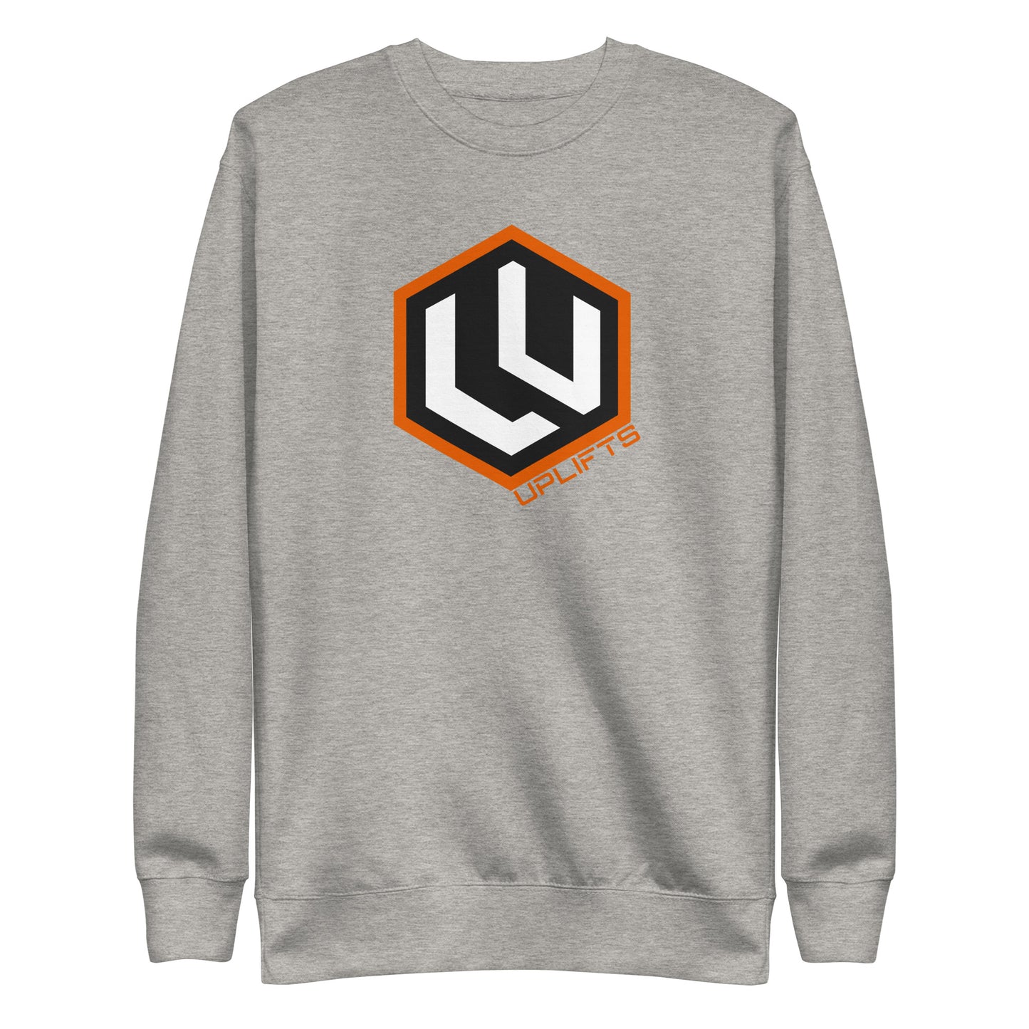 Orange LU Logo Premium Sweatshirt