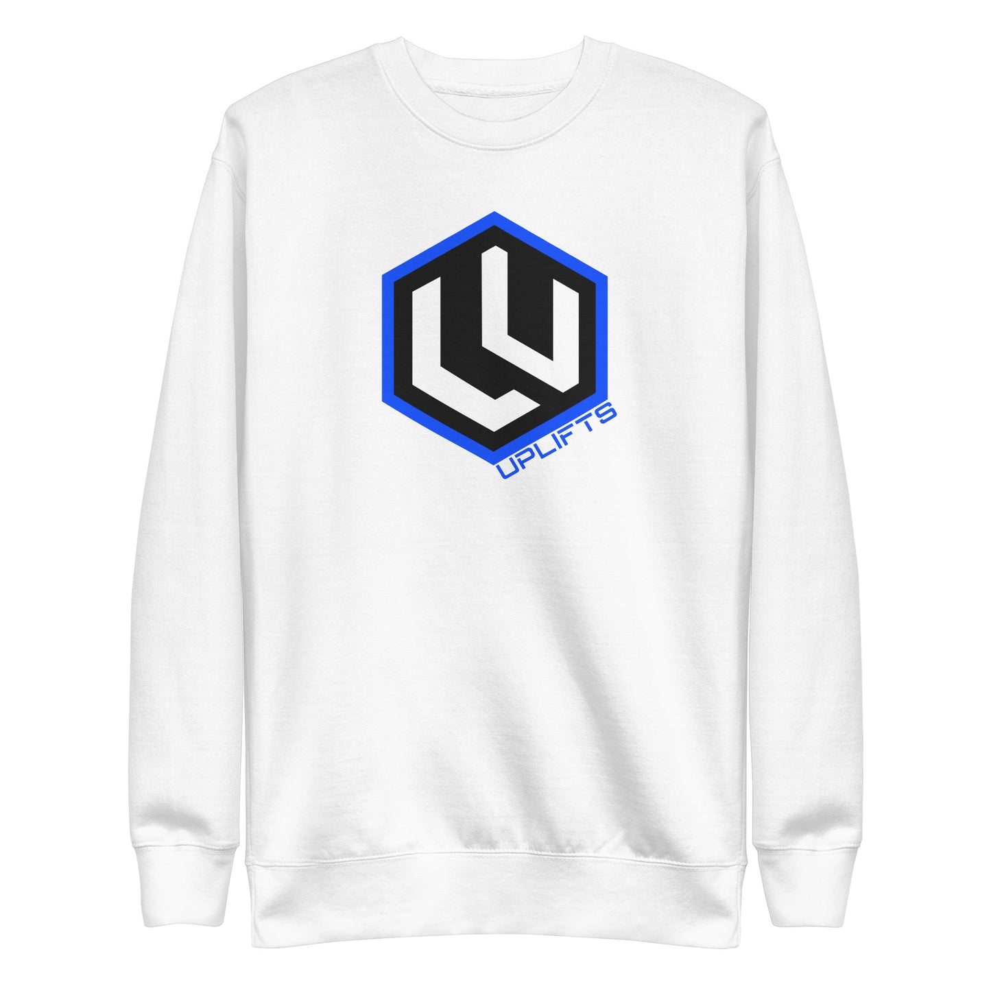 Blue LU Logo Premium Sweatshirt