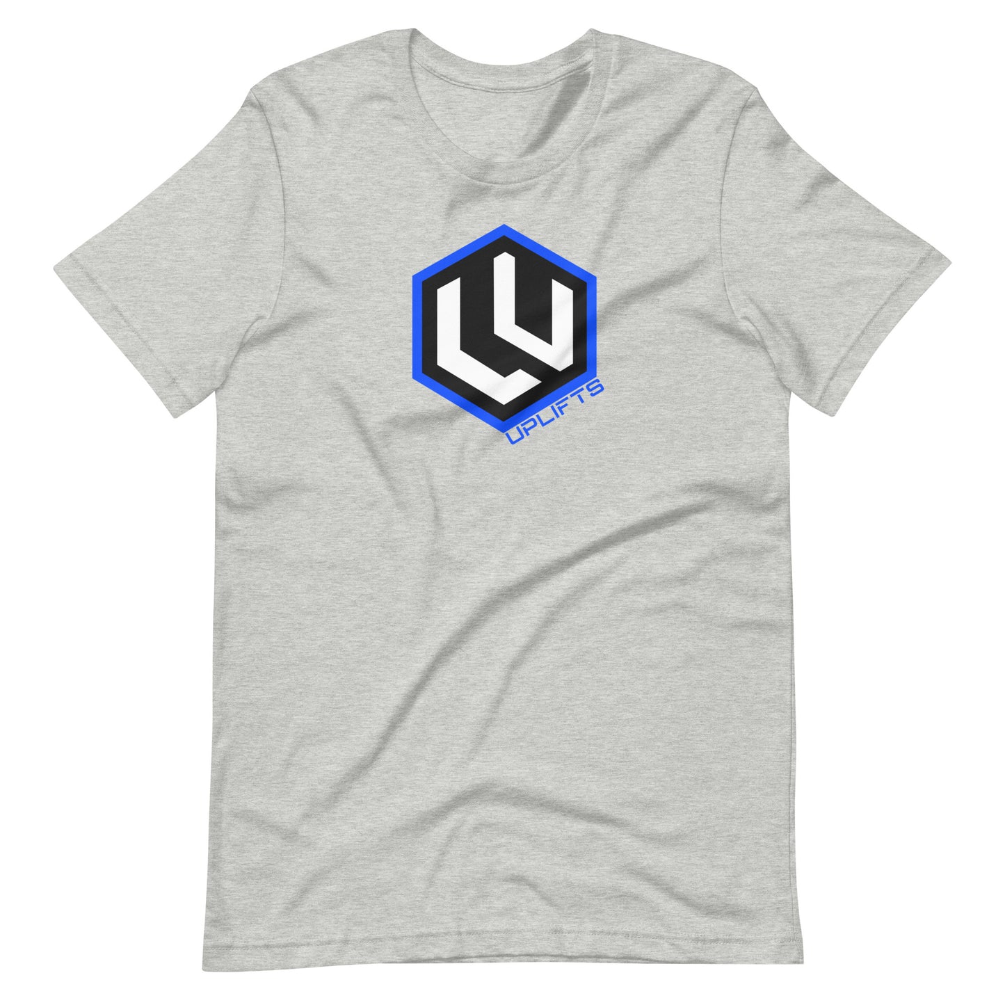 Blue LU Logo Tee