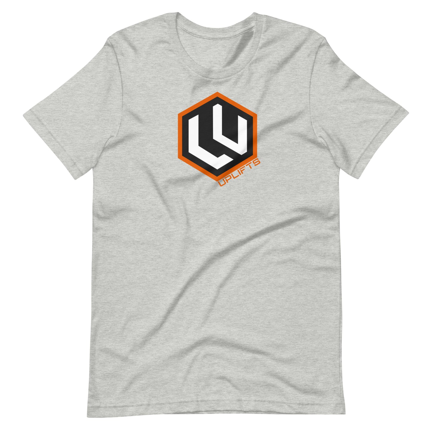 Orange LU Logo Tee