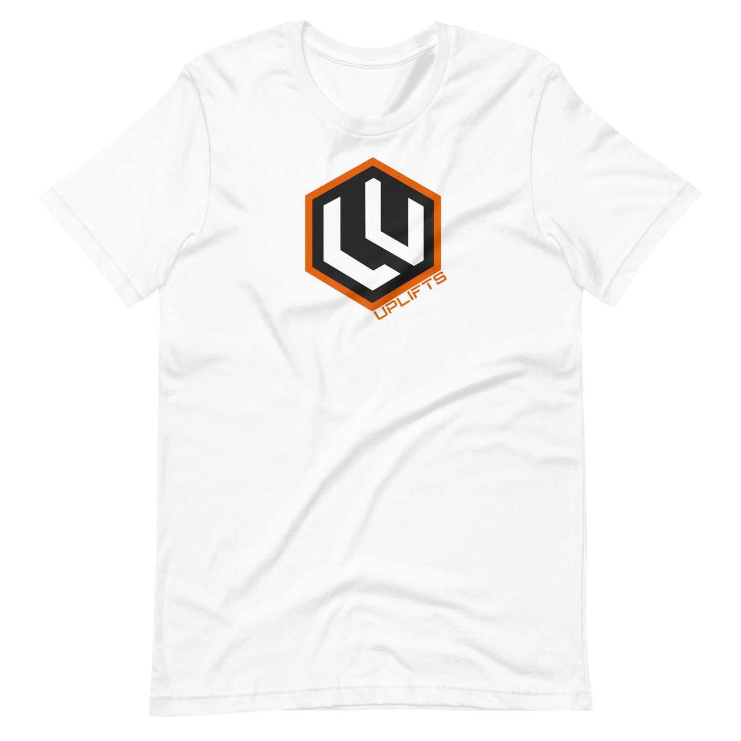 Orange LU Logo Tee