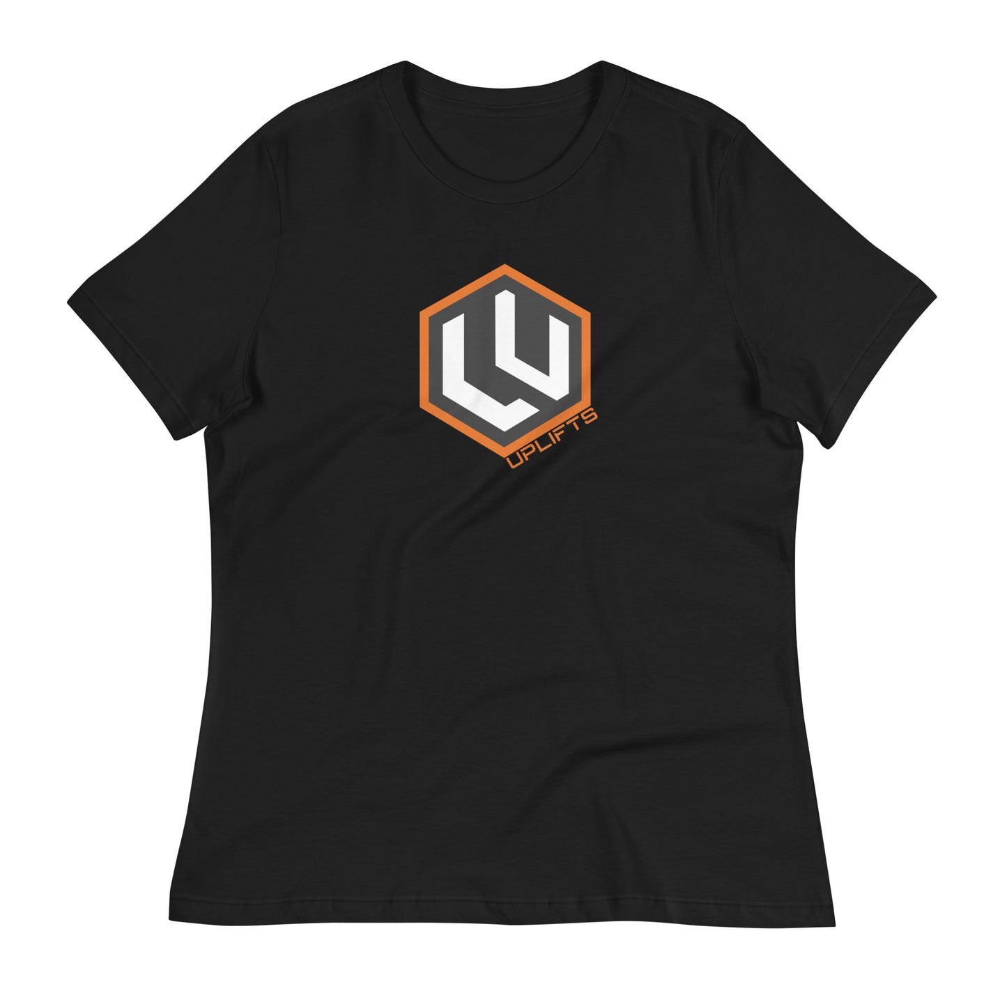 Women's Orange LU Logo Tee