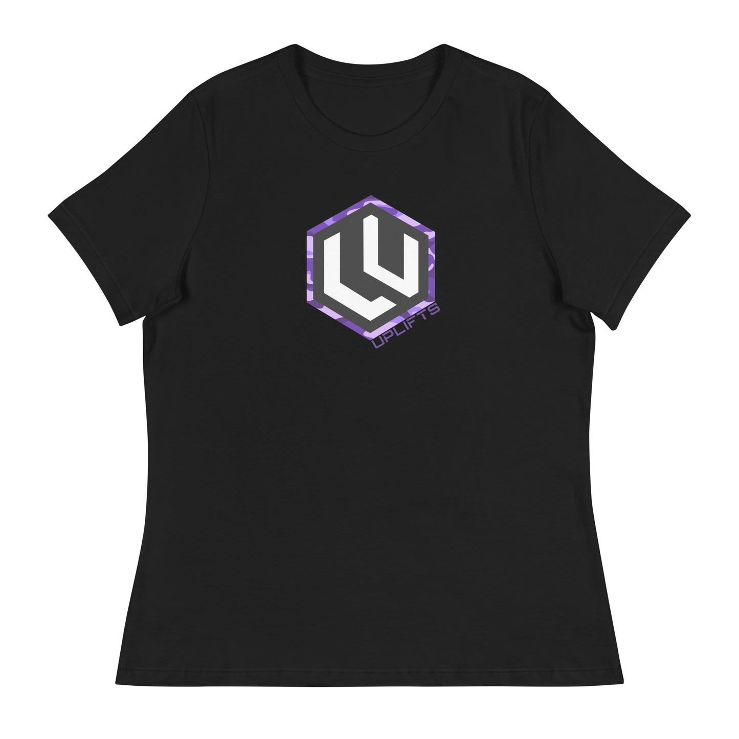 Women's Purple Camo LU Logo Tee