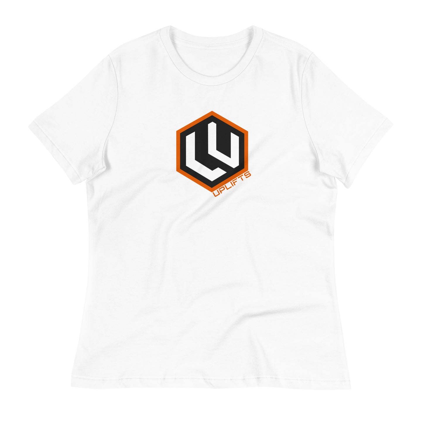 Women's Orange LU Logo Tee